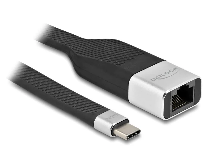 DeLock Μετατροπέας USB-C male σε RJ-45 female 1τμχ 86936 - Image 1