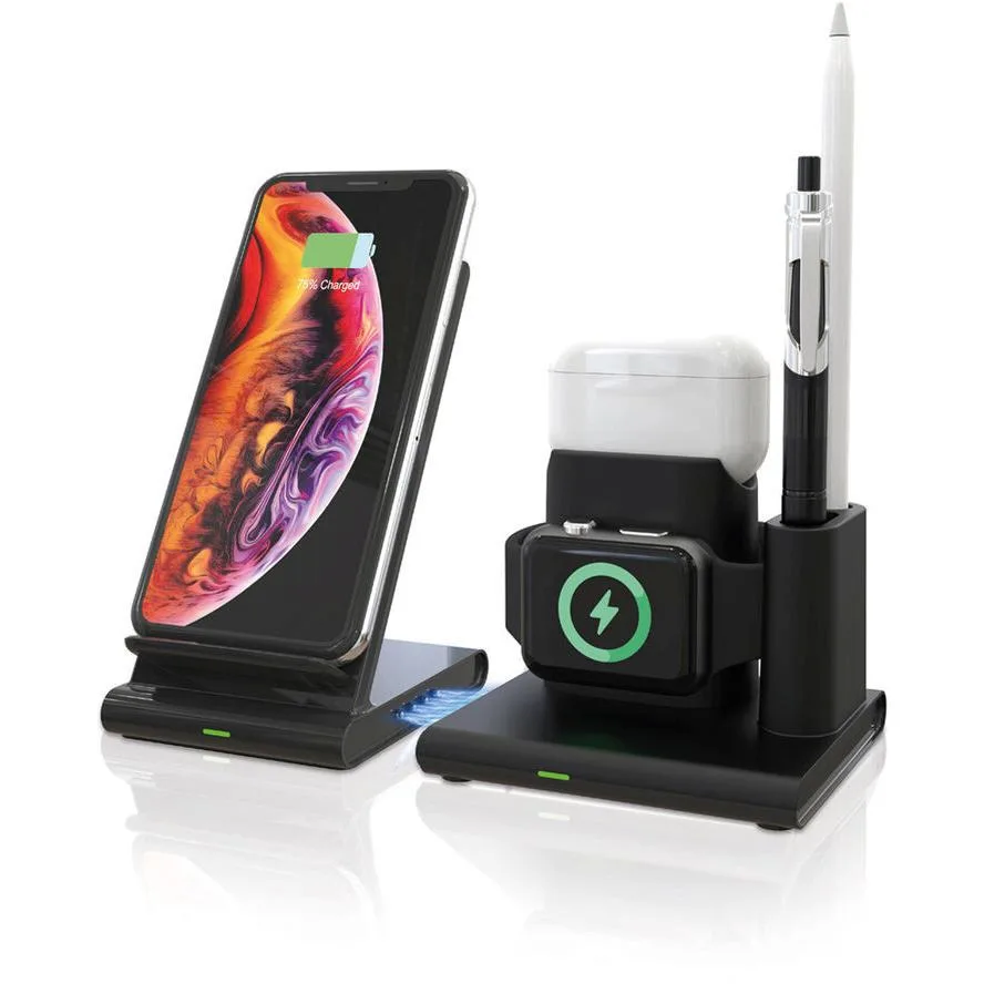 RealPower Ασύρματος Φορτιστής (Qi Pad) 10W Μαύρος (ChargeAIR Connect) - Image 1