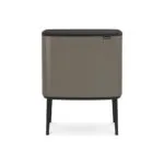 Brabantia Bo Κάδος Ανακύκλωσης Μεταλλικός Platinum 33lt 651121