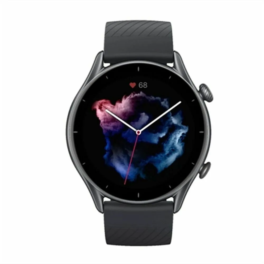 Amazfit GTR 3 Aluminium 46mm Αδιάβροχο Smartwatch με Παλμογράφο (Thunder Black) - Image 1