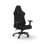 Corsair TC100 Relaxed Υφασμάτινη Καρέκλα Gaming με Ρυθμιζόμενα Μπράτσα Μαύρη