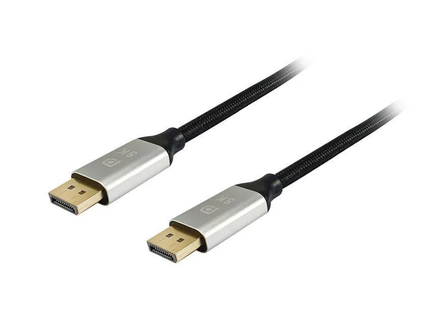 Equip Cable DisplayPort male - DisplayPort male 2m Μαύρο (119262) - Image 1