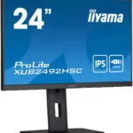 Iiyama Prolite XUB2492HSC-B5 IPS Monitor 24" FHD 1920x1080 με Χρόνο Απόκρισης 4ms GTG