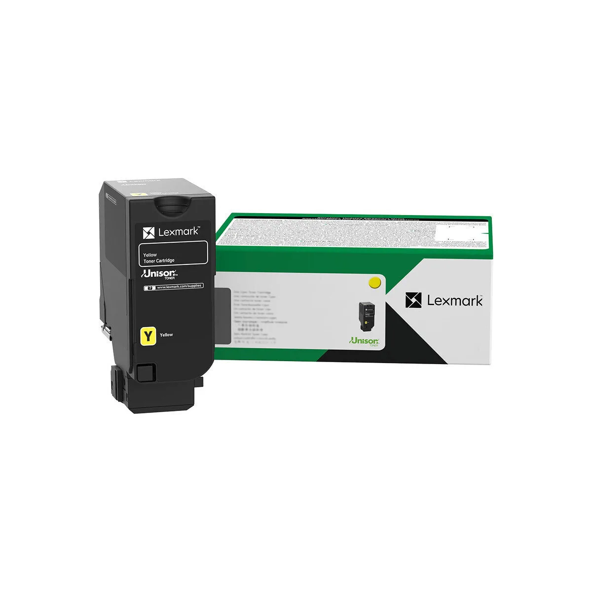 Lexmark 71C2XY0 Γνήσιο Toner Laser Εκτυπωτή Κίτρινο High Capacity 12500 Σελίδων - Image 1