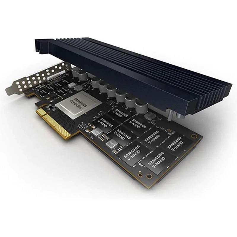 Samsung Enterprise PM1735 SSD 1.6TB τύπου PCle Card με σύνδεση PCI Express 4.0 και Ψύκτρα MZPLJ1T6HBJR-00007 - Image 1