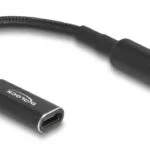 DeLock Καλώδιο DC - USB-C female 0.15m 60037 1τμχ