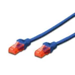 Digitus U/UTP Cat.6 (Gigabit) Καλώδιο Δικτύου Ethernet 2m Μπλε DK-1617-020/B