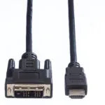 Value Cable DVI-D male - HDMI male 2.0m (11.99.5522)
