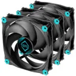 Iceberg Thermal IceGALE Silent PWM Case Fan 120mm (1600rpm / 51cfm) Χωρίς Led Φωτισμό και Σύνδεση 4-Pin 3τμχ