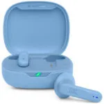JBL Wave Flex Earbud Bluetooth Handsfree Ακουστικά με Αντοχή στον Ιδρώτα και Θήκη Φόρτισης Μπλε