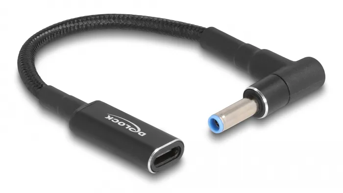 20230314161732_delock_kalodio_usb_c_female_hp_4_5x_3_0mm_0_15m_60031.jpeg DeLock Καλώδιο USB-C female HP 4.5x 3.0mm 0.15m (60031) - Image 1