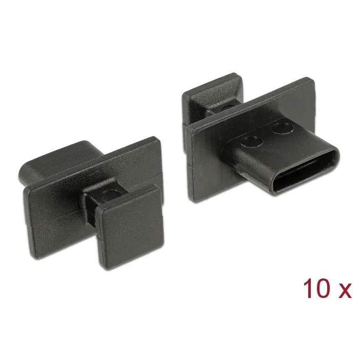 DeLock Dust Cover USB Type-C Female 10τμχ (64015) - Image 1