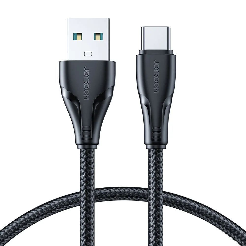 20230323134028_joyroom_s_uc027a11_braided_usb_2_0_cable_usb_c_male_usb_a_male_mayro_1_2m.jpeg Joyroom S-UC027A11 Braided USB 2.0 Cable USB-C male - USB-A 18W Μαύρο 1.2m - Image 1