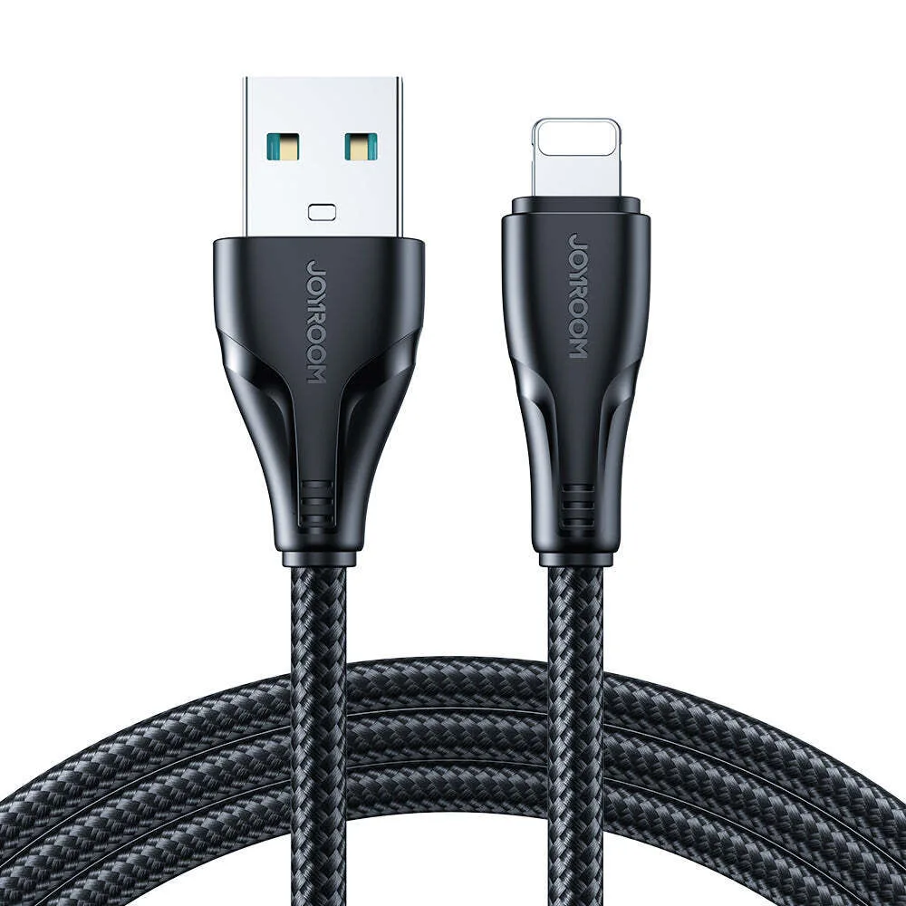 20230324145112_joyroom_s_ul012a11_usb_a_to_lightning_cable_mayro_1_2m.jpeg Joyroom S-UL012A11 USB-A to Lightning Cable Μαύρο 1.2m - Image 1