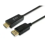 Equip Cable HDMI male - HDMI male 3m Μαύρο 119391