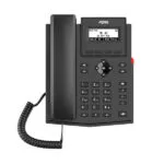 Fanvil X301G Ενσύρματο Τηλέφωνο IP 2 γραμμών Μαύρο