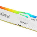 Kingston Fury Beast RGB DDR5 με Module 1x32GB και Ταχύτητα 5200 για Desktop KF552C40BWA-32