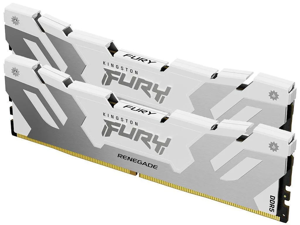Kingston Fury Renegade DDR5 32GB RAM με 2x16GB Modules και Ταχύτητα 6400 για Desktop KF564C32RWK2-32 - Image 1