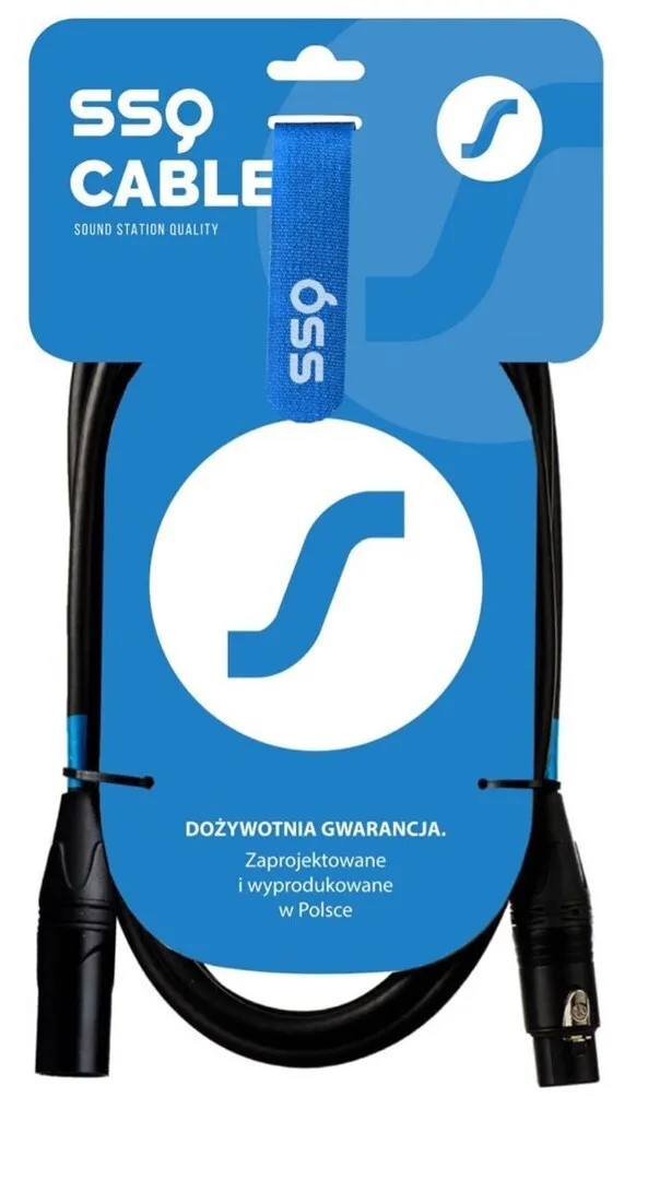 20230331124719_sound_station_quality_ssq_cable_xlr_male_xlr_female_mayro_5m_ss_1410.jpeg Sound Station Quality (SSQ) Cable XLR male - XLR female Μαύρο 5m (SS-1410) - Image 1