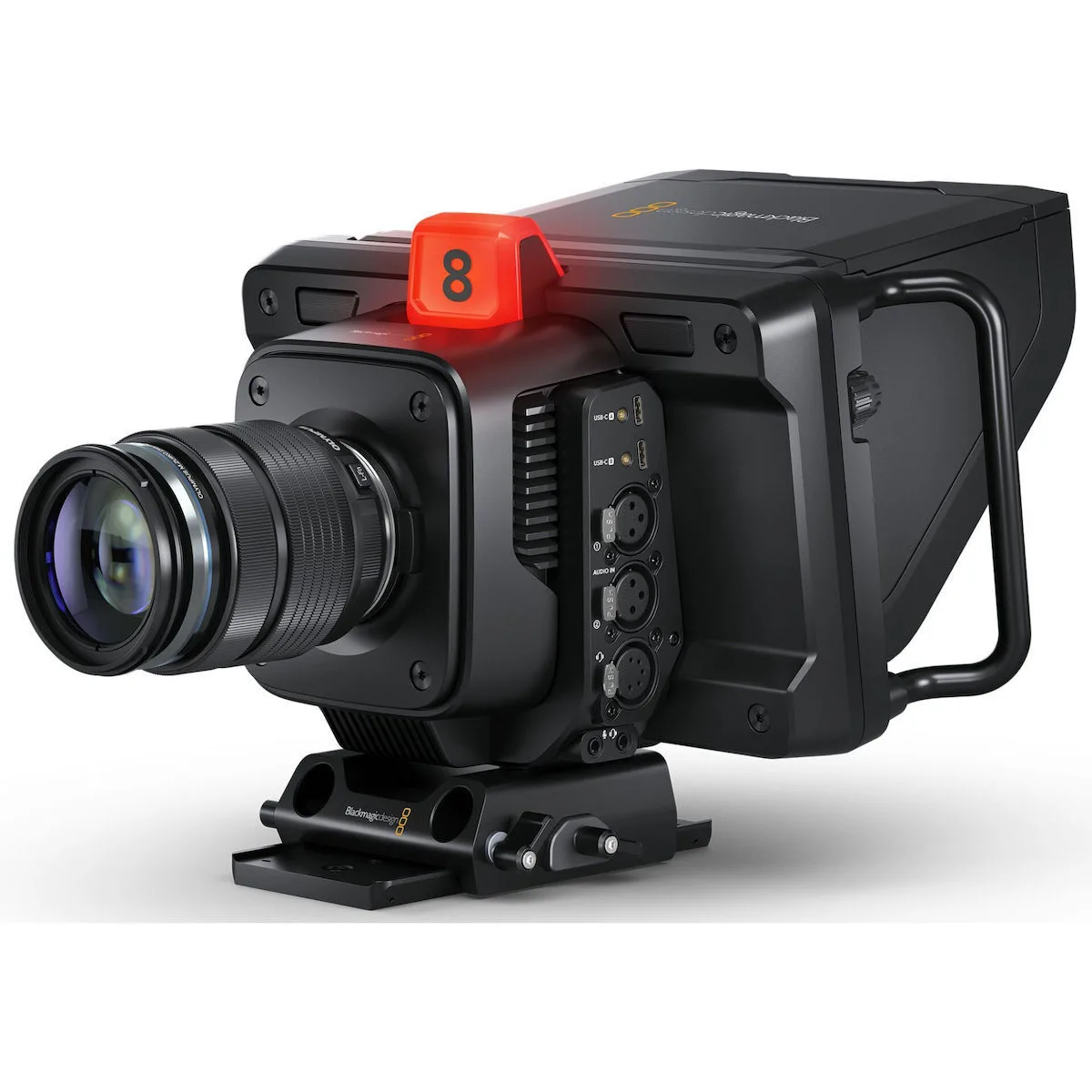 20230331145048_blackmagic_design_vinteokamera_4k_uhd_60fps_studio_camera_4k_pro_g2_aisthitiras_cmos_me_othoni_afis_7.jpeg Blackmagic Design Βιντεοκάμερα Studio Camera 4K Pro G2 4K UHD @ 60fps Αισθητήρας CMOS με Οθόνη Αφής 7" - Image 1