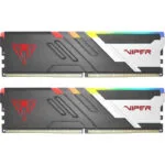 Patriot Viper Venom RGB DDR5 64GB RAM με 2x32GB Modules και Ταχύτητα 5600 για Desktop PVVR564G560C40K