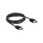 DeLock Premium HDMI 2.0 Premium High Speed 4K 60Hz HDR Cable HDMI male - HDMI male 3m Μαύρο 84965