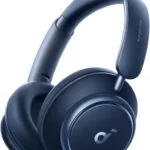 Soundcore by Anker Space Q45 Ασύρματα / Ενσύρματα Over Ear Ακουστικά με 50 ώρες Λειτουργίας Μπλε