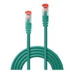 Lindy S/FTP Cat.6 (Gigabit) Καλώδιο Δικτύου Ethernet 2m Πράσινο 47749