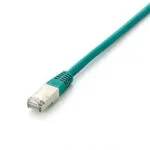 Equip S/FTP Cat.6a (Gigabit) Καλώδιο Δικτύου Ethernet 1m Πράσινο 605840