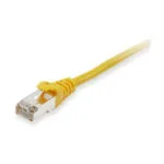 Equip S/FTP Cat.6 (Gigabit) Καλώδιο Δικτύου Ethernet 10m Κίτρινο 605566