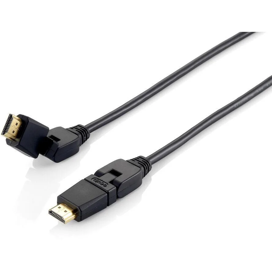 Equip 119361 HDMI 1.4 High Speed 1080p 120Hz Cable HDMI male - HDMI male 1m Μαύρο 119361 - Image 1