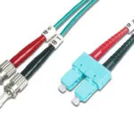 Digitus Καλώδιο Οπτικής Ίνας ST-SC 2m Μπλε DK-2512-02/3