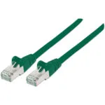 Intellinet S/FTP Cat.6a (Gigabit) Καλώδιο Δικτύου Ethernet 0.5m Πράσινο 350594