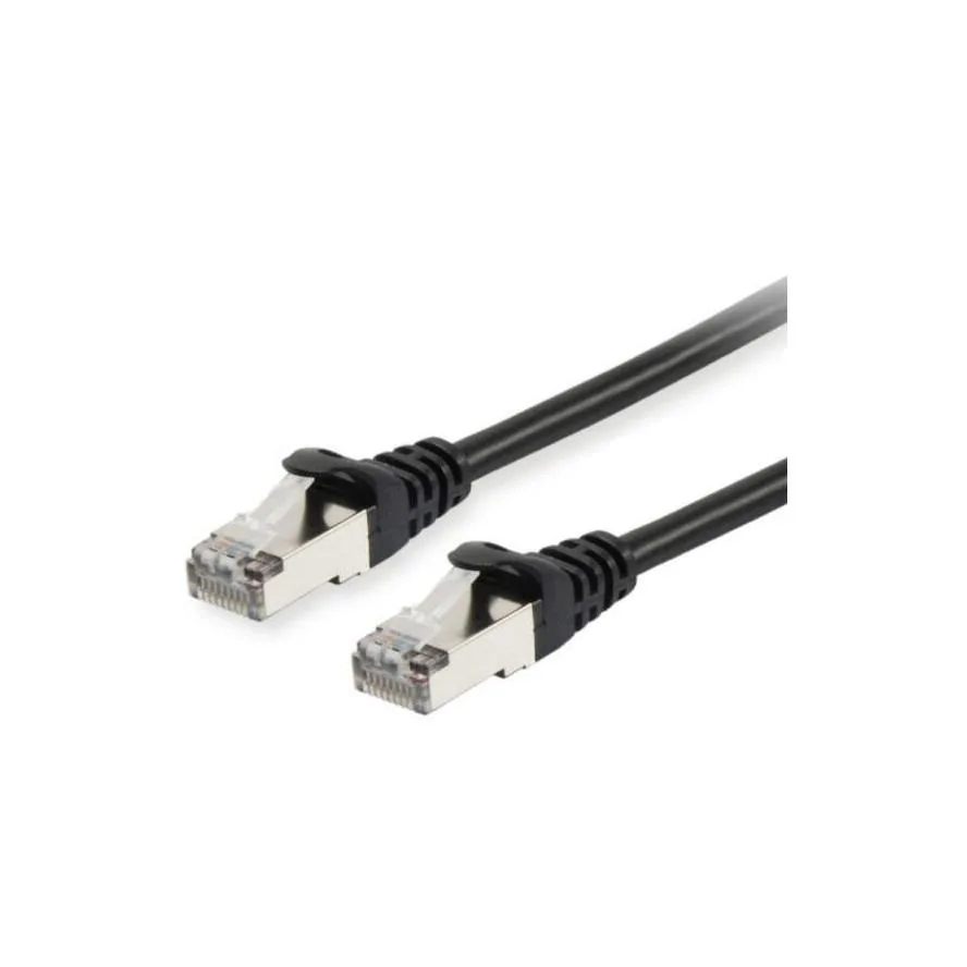 Equip S/FTP Cat.6a (Gigabit) Καλώδιο Δικτύου Ethernet 30m Μαύρο 606111 - Image 1