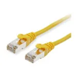 Equip S/FTP Cat.6a (Gigabit) Καλώδιο Δικτύου Ethernet 0.5m Κίτρινο 606302