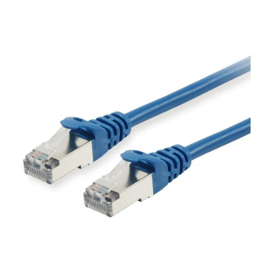 Equip S/FTP Cat.6a (Gigabit) Καλώδιο Δικτύου Ethernet 2m Μπλε 606204 - Image 1