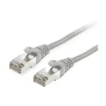 Equip S/FTP Cat.6 (Gigabit) Καλώδιο Δικτύου Ethernet 3m Γκρι 605502