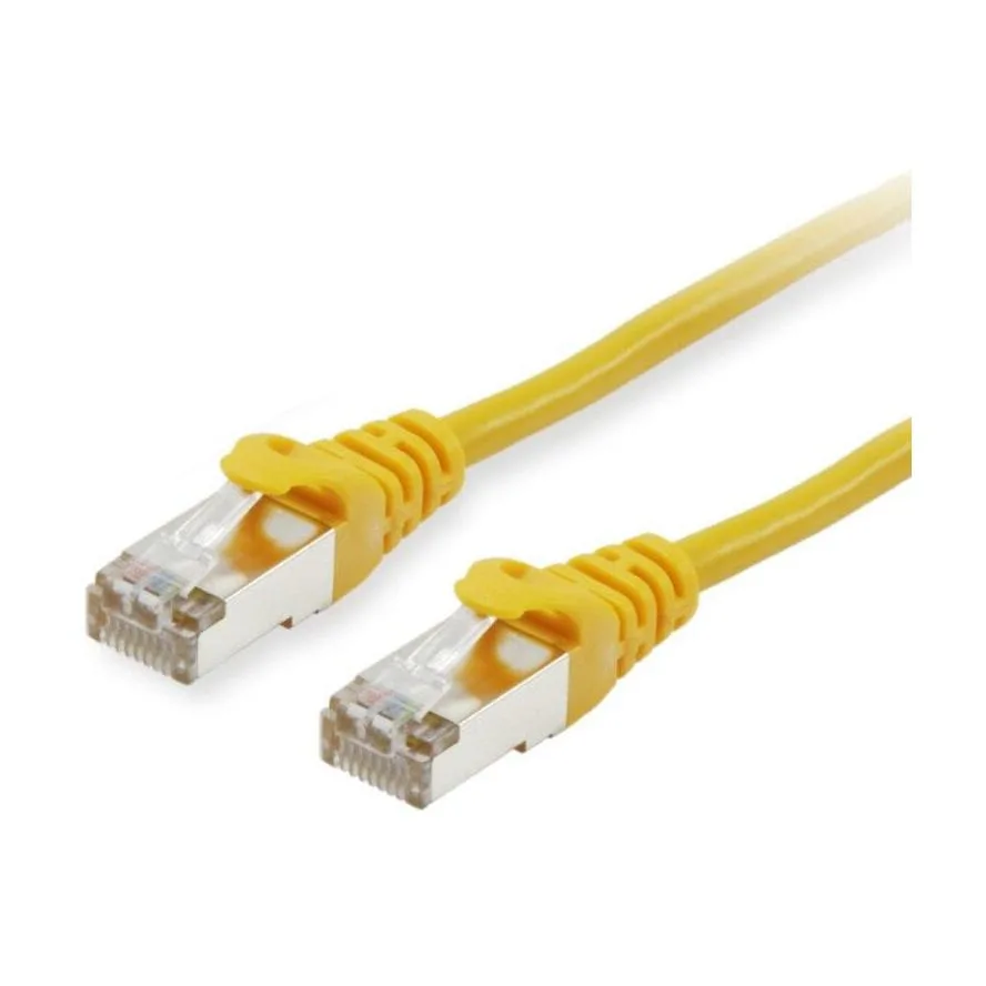 Equip S/FTP Cat.6a (Gigabit) Καλώδιο Δικτύου Ethernet 5m Κίτρινο 606306 - Image 1