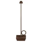 Broggi Design Διακοσμητικό Φωτιστικό BUGIA Corten LED 8x8x32εκ. 4140317001