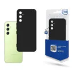 3MK Matt Back Cover Σιλικόνης 1.2mm Μαύρο (Galaxy A34)