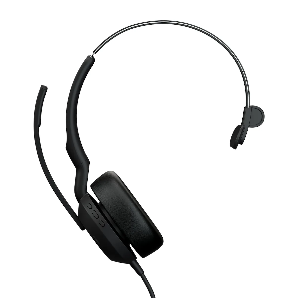 Jabra Evolve2 55 MS Mono VOIP Headset USB-A (25089-889-999) - Image 1