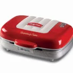 Ariete Τοστιέρα με Αποσπώμενες Πλάκες για 2 Τοστ 700W Κόκκινη 1972/00