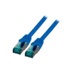 EFB S/FTP Cat.6a (Gigabit) Καλώδιο Δικτύου Ethernet 0.25m Μπλε MK6001.0.25BL