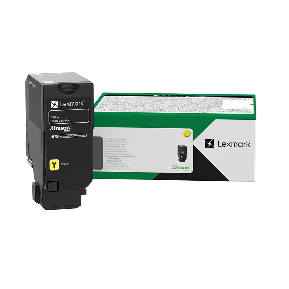 Lexmark CS735 Γνήσιο Toner Laser Εκτυπωτή Κίτρινο High Yield 16200 Σελίδων (81C2XY0) - Image 1