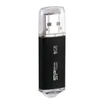 Silicon Power Ultima II-I 8GB USB 2.0 Stick Μαύρο