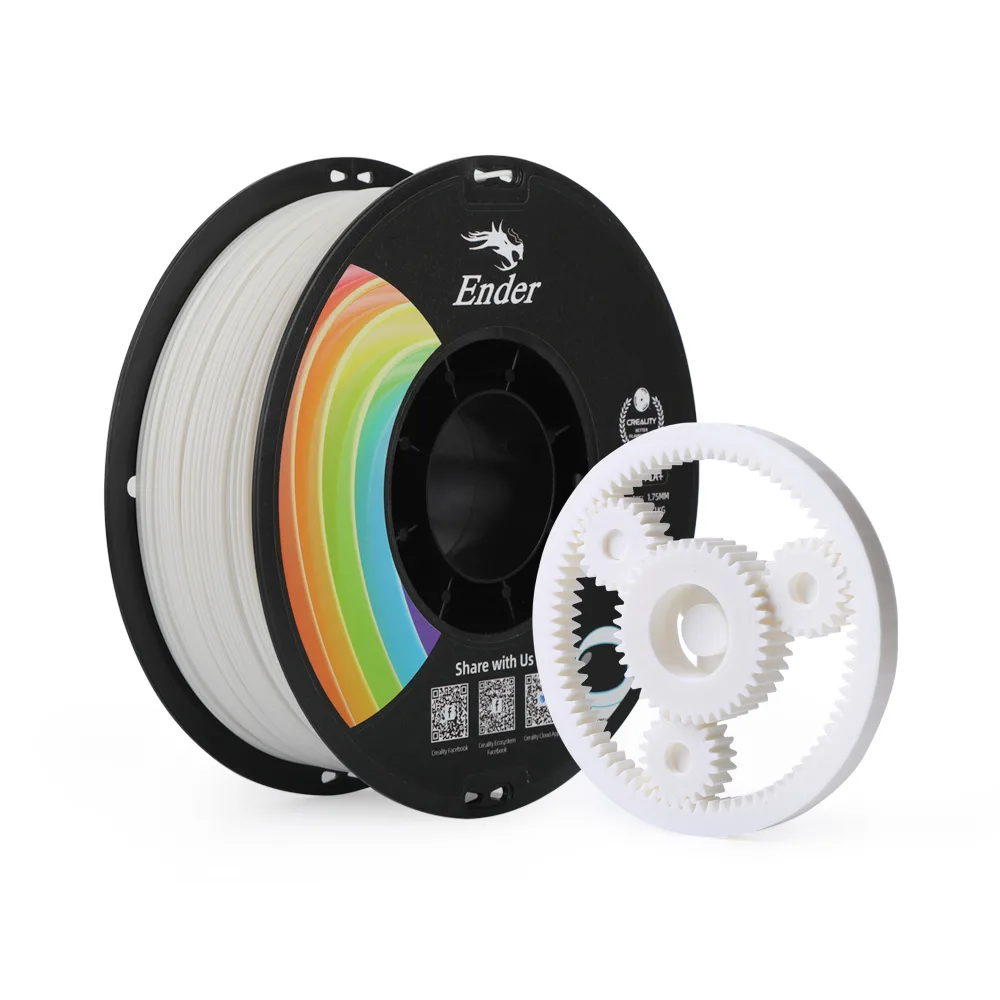 Creality3D EN PLA+ 3D Printer Filament 1.75mm Λευκό 1kg 3301010305 1τμχ (Spool) - Image 1