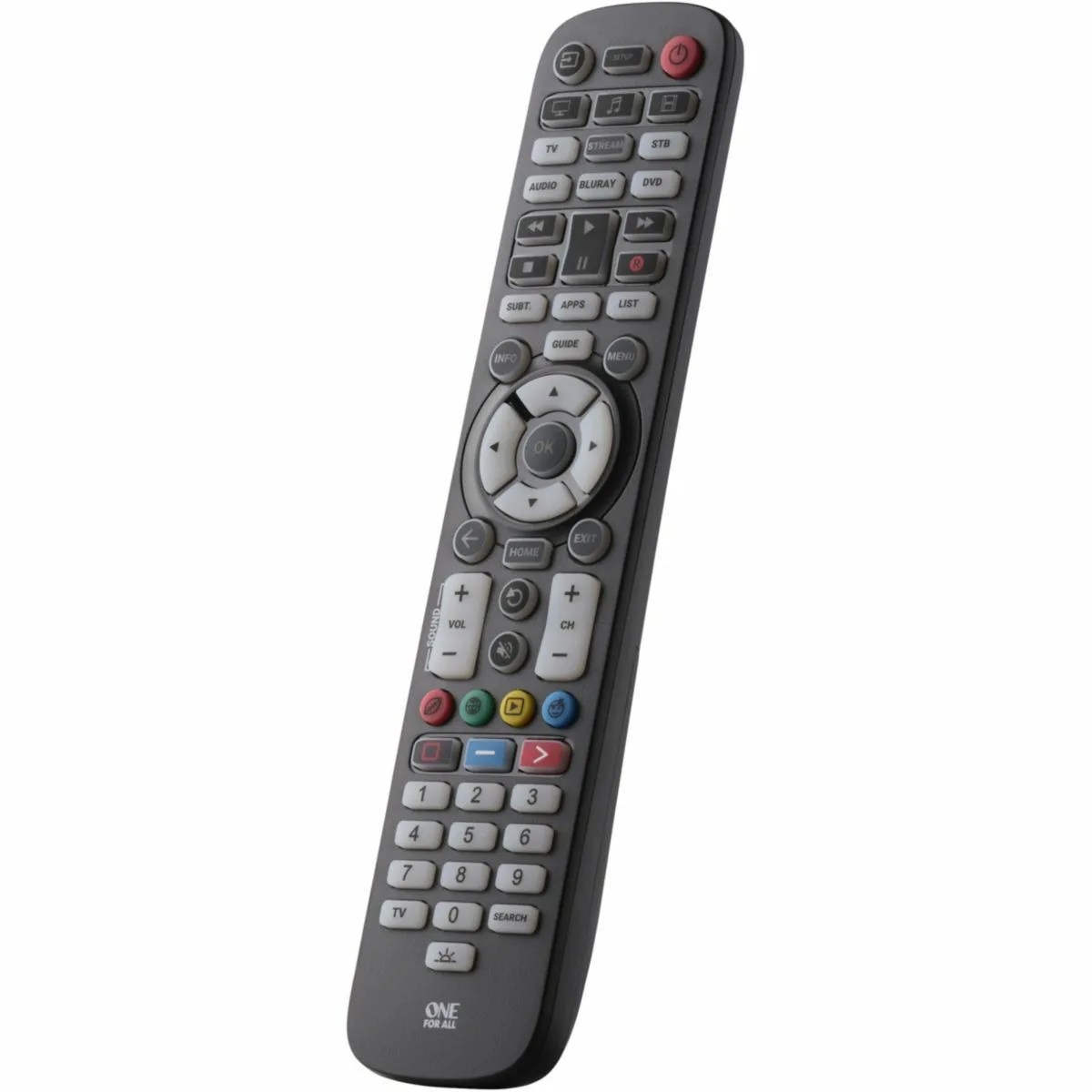 20230510113911_one_for_all_universal_tilecheiristirio_essential_6_antimicrobial_gia_cd_dvd_players_tv_boxes_kai_tileoraseis.jpeg One For All Essential 6 Antimicrobial Τηλεχειριστήριο URC3661 - Image 1