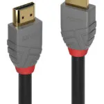 Lindy HDMI 2.0 Premium High Speed 4K 60Hz HDR Cable HDMI male - HDMI male 0.5m Μαύρο 36961