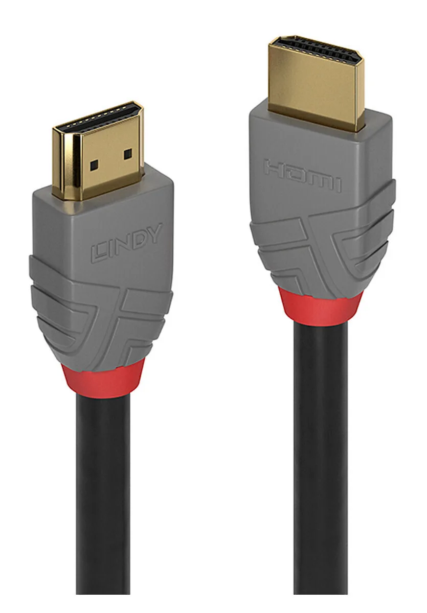 Lindy HDMI 2.0 Premium High Speed 4K 60Hz HDR Cable HDMI male - HDMI male 0.5m Μαύρο 36961 - Image 1