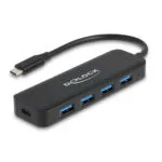 DeLock Hub 4 Θυρών USB 3.2 με σύνδεση USB-C 64170